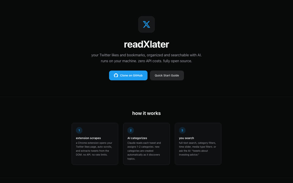 readXlater landing page